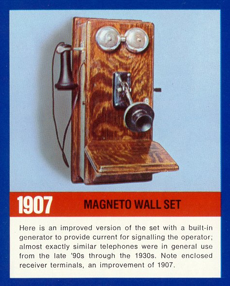 1907 Magneto Wall Set